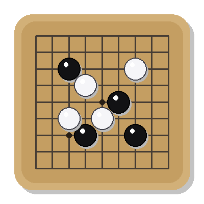 Go game art