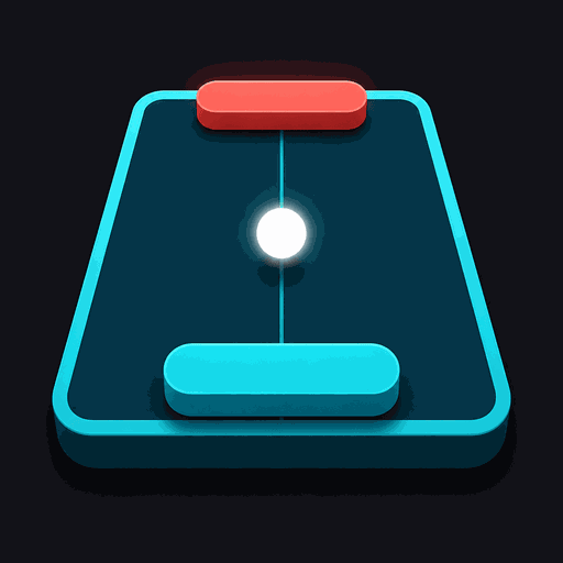 Pong game art